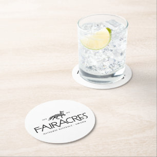 Fairacres Ronde Kartonnen Onderzetter