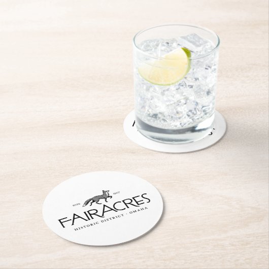 Fairacres Ronde Kartonnen Onderzetter (Insitu)