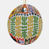 Fairareas, New Orleans Abstract Keramisch Ornament (Links)