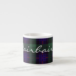 Fairbairn clan Pset Scottish kilt tartan Espresso Kop