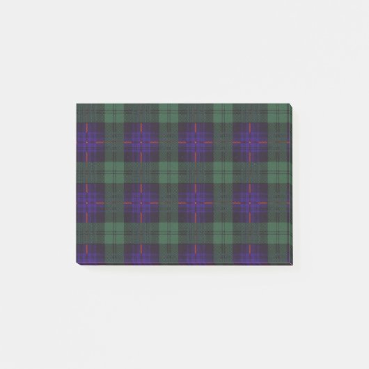 Fairbairn clan Pset Scottish kilt tartan Post-it® Notes (Voorkant)