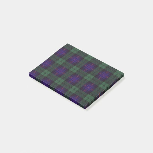 Fairbairn clan Pset Scottish kilt tartan Post-it® Notes (Schuin)