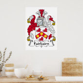Fairbairn Family Crest Poster (Keuken)