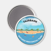 Fairbank Ontario Provincial Park Magnet (Voorkant / Achterkant)