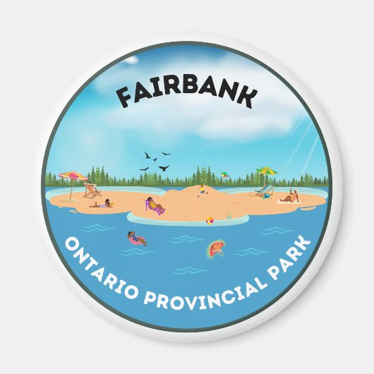 Fairbank Ontario Provincial Park Magnet (Voorkant)