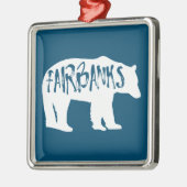 Fairbanks Alaska Beer Metalen Ornament (Links)