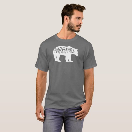 Fairbanks Alaska Beer T-shirt (Voorkant volledig)