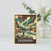 Fairbanks, Alaska |  Briefkaart (Staand voorkant)