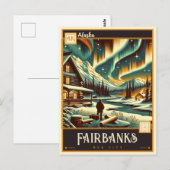 Fairbanks, Alaska |  Briefkaart (Voorkant / Achterkant)