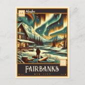 Fairbanks, Alaska |  Briefkaart (Voorkant)
