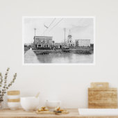 Fairbanks Alaska Citizen 1910 Poster (Keuken)