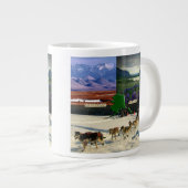 Fairbanks, Alaska Collage Grote Koffiekop (Voorkant rechts)