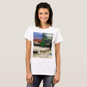 Fairbanks, Alaska Collage T-shirt (Voorkant volledig)