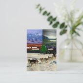 Fairbanks, Alaska Collage Visitekaartje (Staand voorkant)