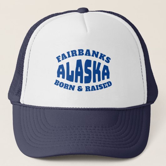 Fairbanks Alaska geboren en getogen Trucker Pet (Voorkant)