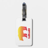 Fairbanks Alaska Rainbow Beer Bagagelabel (Achterkant verticaal)