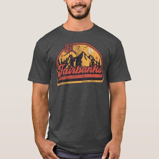 Fairbanks, Alaska T-shirt (Voorkant)