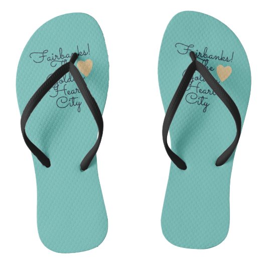 Fairbanks Gouden Hartstad Teenslippers (Voetbed)