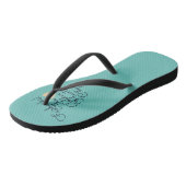 Fairbanks Gouden Hartstad Teenslippers (Schuin)