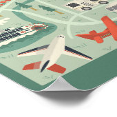 Fairbanks Kaart Poster (Hoek)