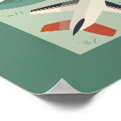 Fairbanks Kaart Poster (Hoek)