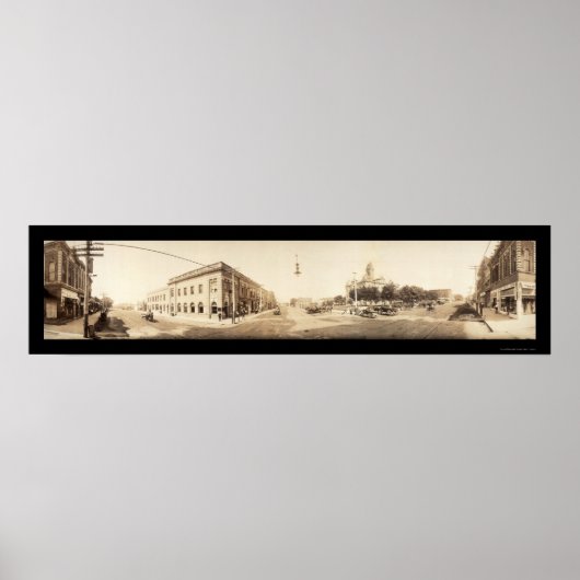 Fairbury, NE Foto 1909 Poster (Voorkant)
