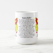 Fairchild Family Coat of Arms Koffiemok (Center)