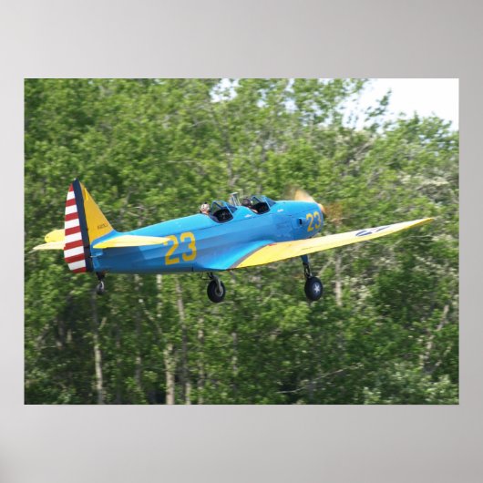 Fairchild PT-19 Cornell. Poster (Voorkant)