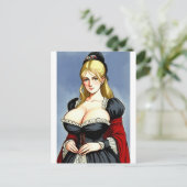 Faire Maiden 10 Briefkaart (Staand voorkant)