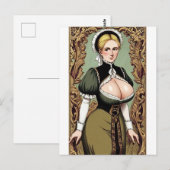 Faire Maiden 1 Briefkaart (Voorkant / Achterkant)