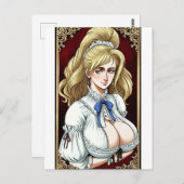 Faire Maiden 2 Briefkaart (Voorkant / Achterkant)