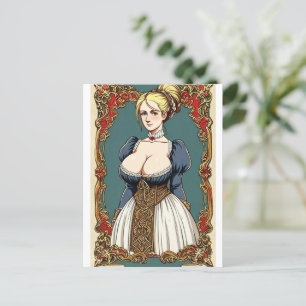 Faire Maiden 3 Briefkaart