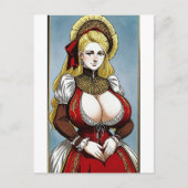 Faire Maiden 5 Briefkaart (Voorkant)