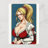 Faire Maiden 6 Briefkaart (Voorkant)