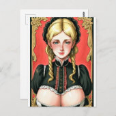 Faire Maiden 7 Briefkaart (Voorkant / Achterkant)