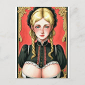 Faire Maiden 7 Briefkaart (Voorkant)