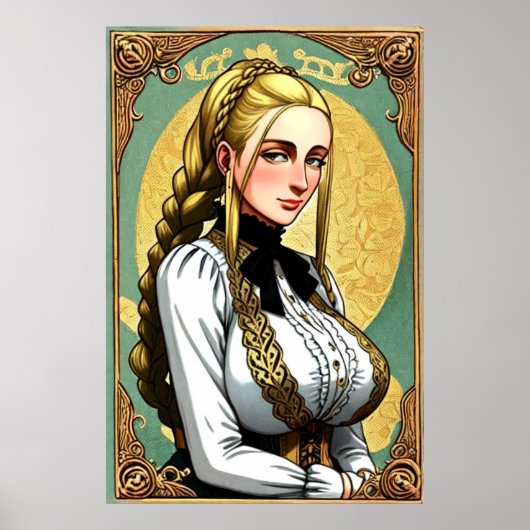 Faire Maiden 8 Poster (Voorkant)