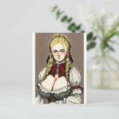 Faire Maiden 9 Briefkaart (Staand voorkant)