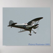 Fairey Fantome Scale RC Model Poster (Voorkant)