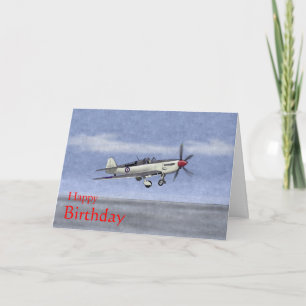 Fairey Firefly Birthday Card Kaart