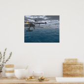 Fairey Szwaardfish - Roze de Bismarck Poster (Keuken)