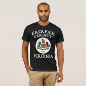 Fairfax County, Virginia T-shirt (Voorkant volledig)