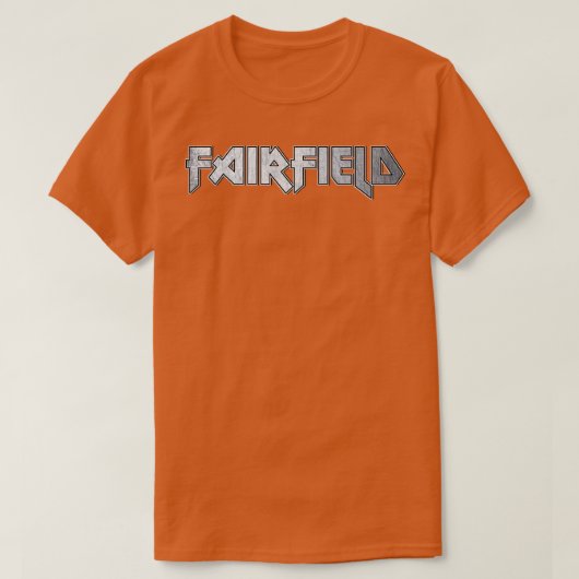 Fairfield CA T-shirt (Design voorkant)