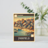 Fairfield, Connecticut |  Briefkaart (Staand voorkant)
