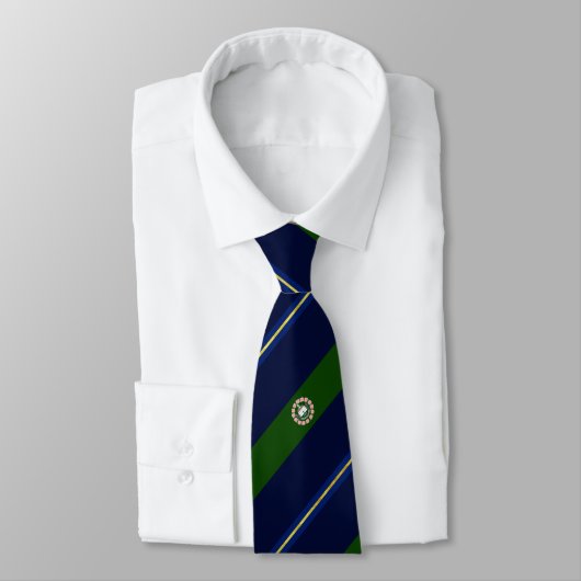 Fairfield (Connecticut) city flag Neck Tie Stropdas (Gebonden)