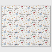 Fairfield Connecticut Herfst in New England Cadeaupapier (Vlak)