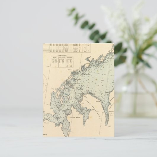 Fairfield County Connecticut, Long Island NY Briefkaart (Staand voorkant)