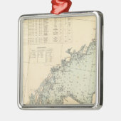 Fairfield County Connecticut, Long Island NY Metalen Ornament (Links)