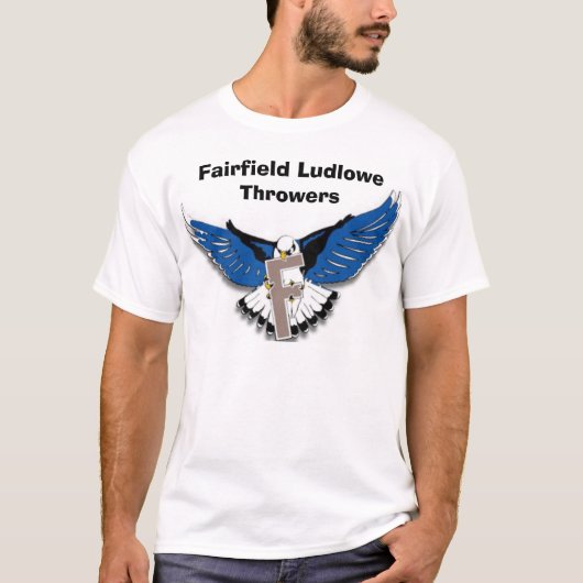 Fairfield Ludlowe Throwers 2 T-shirt (Voorkant)