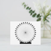 Fairground Big Wheel Briefkaart (Staand voorkant)